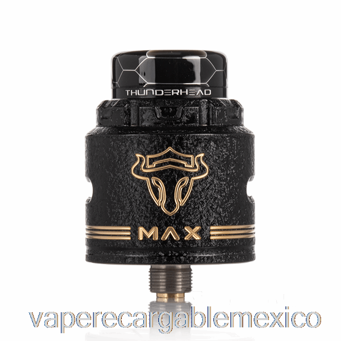 Vape Recargable Thunderhead Creations Tauren Max 25mm Bf Rda Latón Negro